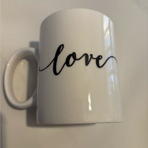 P. Graham Dunn White Porcelain Mug